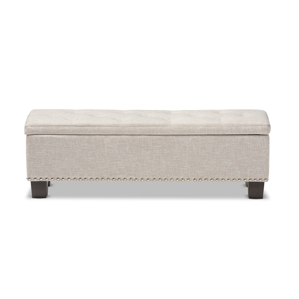 Baxton Studio - Hannah Storage Bench in Beige - BBT3136-OTTO-Beige-H1217-3 view 1