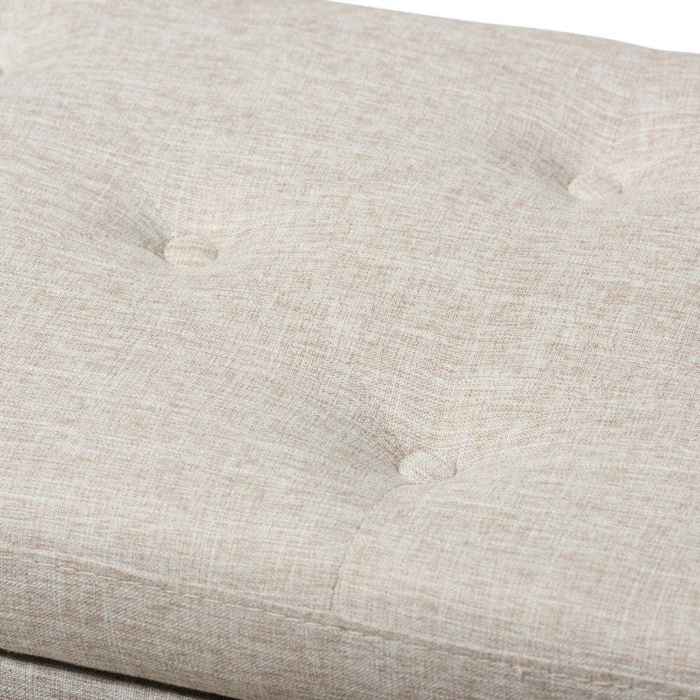 Baxton Studio - Hannah Storage Bench in Beige - BBT3136-OTTO-Beige-H1217-3 view 4