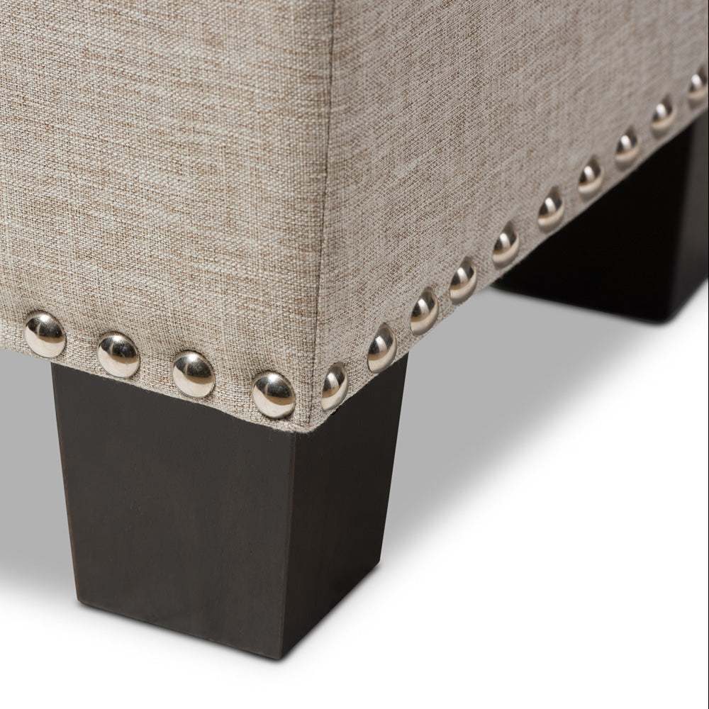 Baxton Studio - Hannah Storage Bench in Beige - BBT3136-OTTO-Beige-H1217-3 view 5