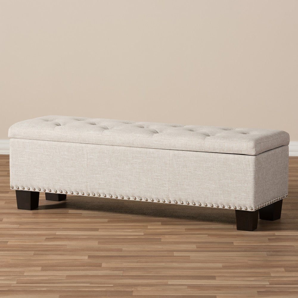 Baxton Studio - Hannah Storage Bench in Beige - BBT3136-OTTO-Beige-H1217-3 view 8