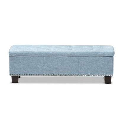 Baxton Studio - Hannah Storage Bench in Light Blue - BBT3136-OTTO-Light Blue-H1217-21 view 1