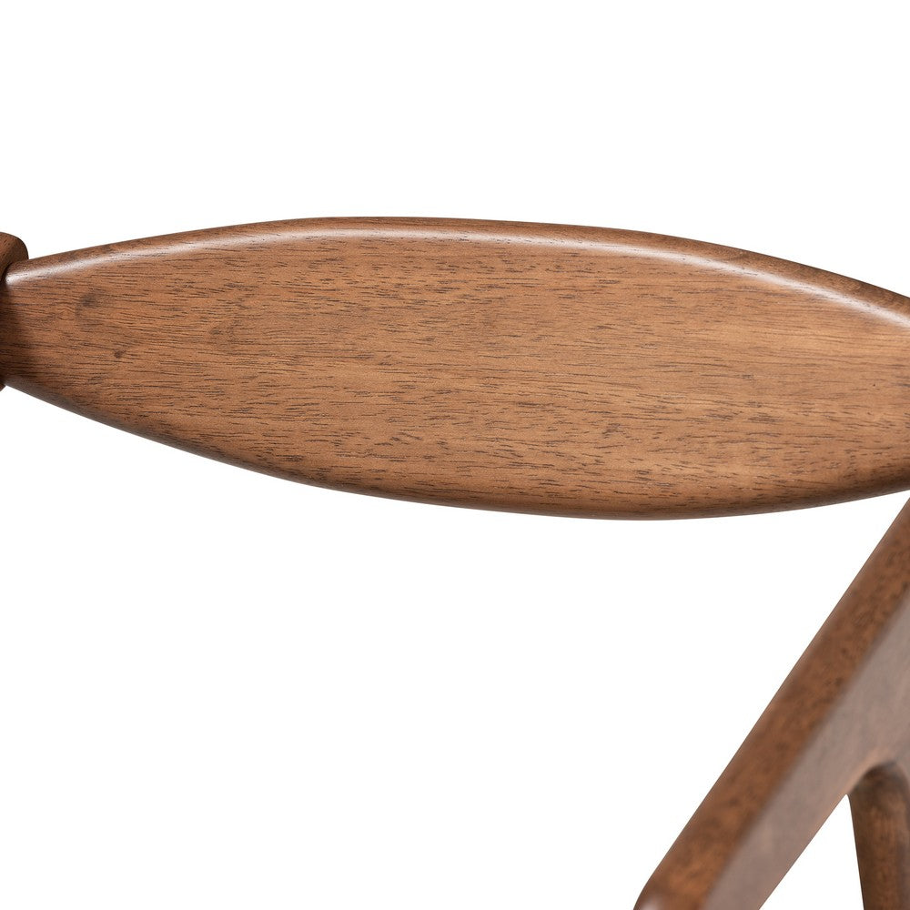 Baxton Studio - Harland Set of 2 Dining Chairs in Grey/Walnut Brown - RDC809B-AC-Steel/Walnut-DC view 4