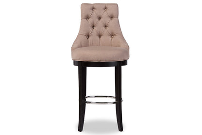 Baxton Studio - Harmony Bar Stool - WS-2076-Beige view 5