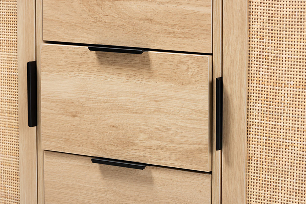 Baxton Studio - Harrison Sideboard - SR191635-Cabinet view 6