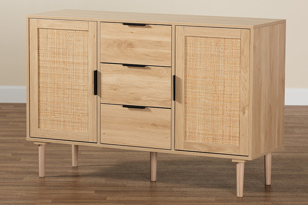 Baxton Studio - Harrison Sideboard - SR191635-Cabinet view 9