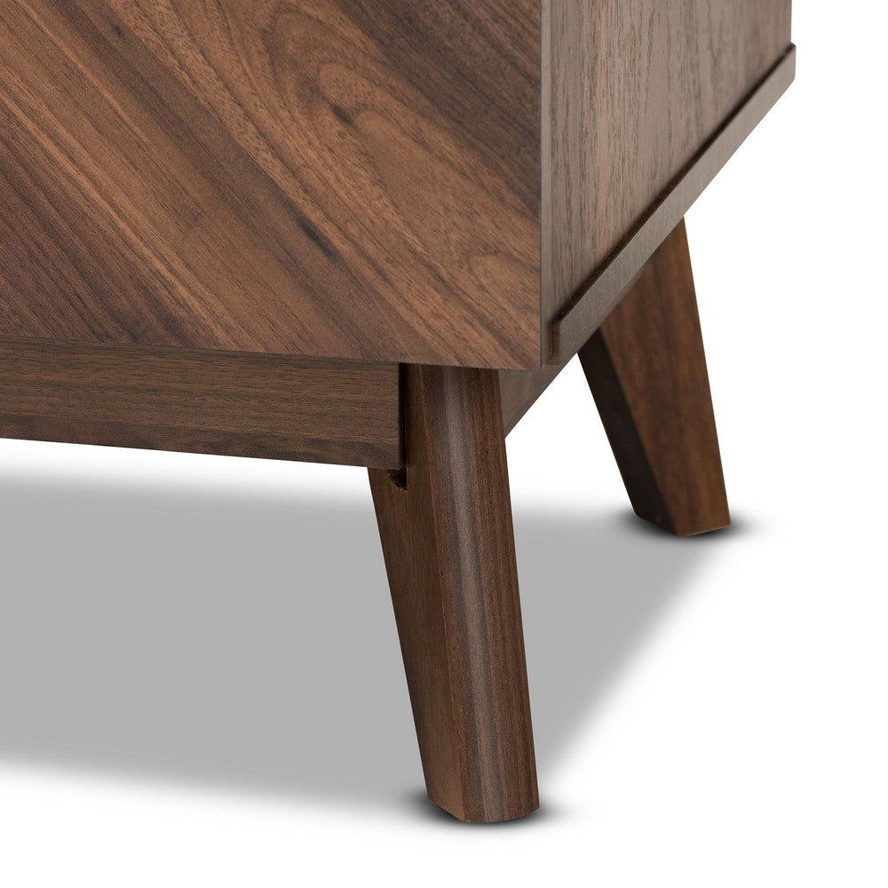 Baxton Studio - Hartman Chest in Walnut Brown - LV23COD23230WI-Columbia-3DW-Chest view 6