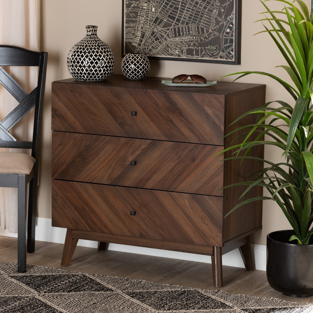 Baxton Studio - Hartman Chest in Walnut Brown - LV23COD23230WI-Columbia-3DW-Chest view 8