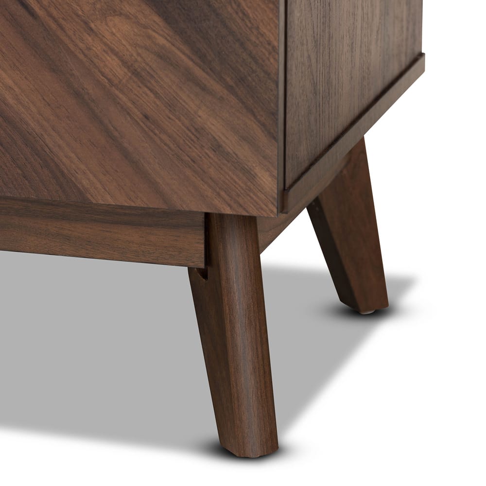 Baxton Studio - Hartman Chest in Walnut Brown - LV23COD23231WI-Columbia-5DW-Chest view 6