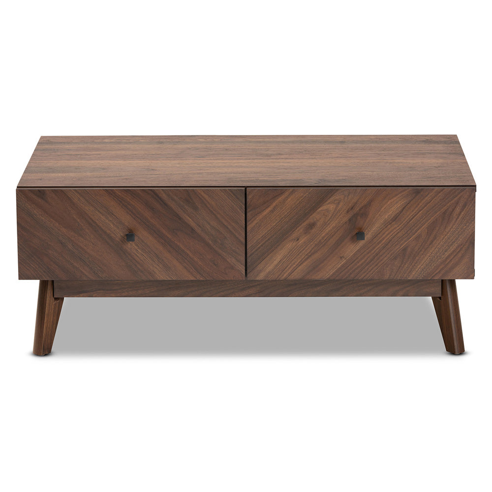 Baxton Studio - Hartman Coffee Table in Walnut Brown - LV23CFT23140WI-Columbia-CT view 3