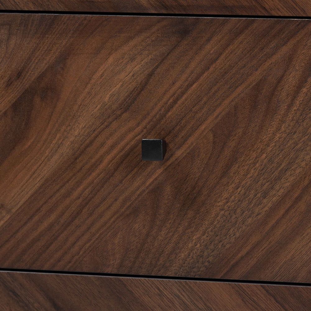 Baxton Studio - Hartman Dresser in Walnut Brown - LV23COD23232WI-Columbia-6DW-Dresser view 5