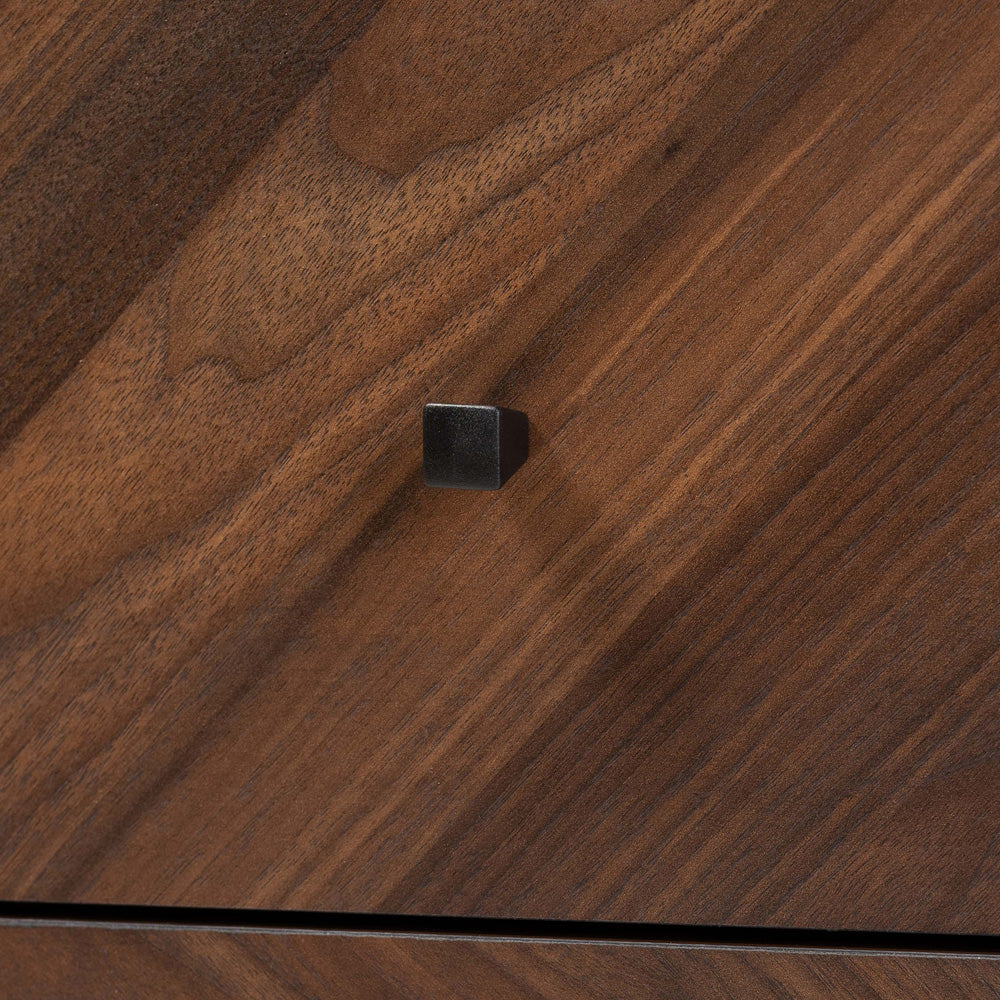 Baxton Studio - Hartman Nightstand in Walnut Brown - LV23ST2324WI-Columbia-NS view 5