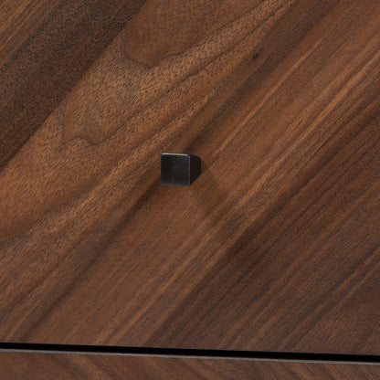 Baxton Studio - Hartman Nightstand in Walnut Brown - LV23ST2324WI-Columbia-NS view 5