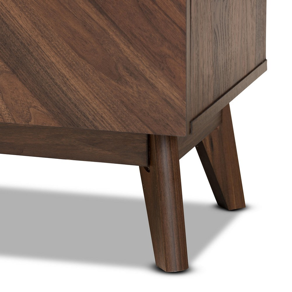 Baxton Studio - Hartman Shoe Cabinet in Walnut Brown - LV23SC23150WI-Columbia-Shoe Cabinet view 6