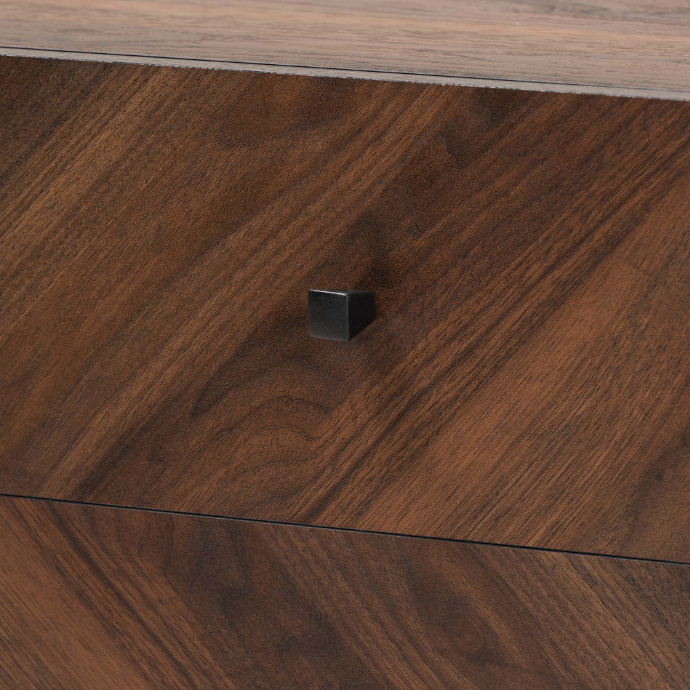Baxton Studio - Hartman TV Stand in Walnut Brown - LV23TV2312WI-Columbia-TV view 6
