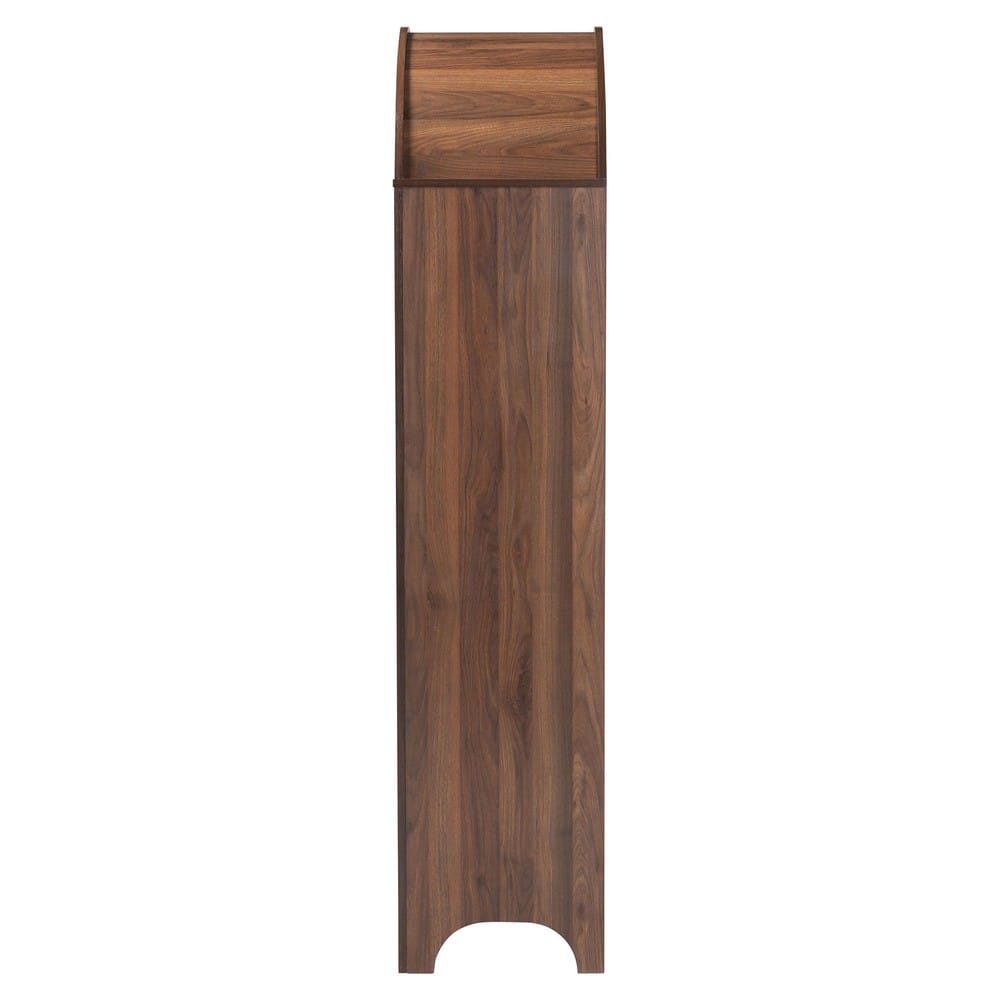 Baxton Studio - HaYes Storage Cabinet in Walnut Brown - SE DC270020WI-Columbia-Cabinet view 4