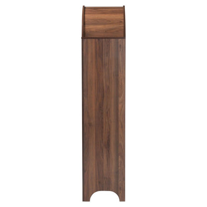 Baxton Studio - HaYes Storage Cabinet in Walnut Brown - SE DC270020WI-Columbia-Cabinet view 4