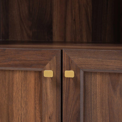 Baxton Studio - HaYes Storage Cabinet in Walnut Brown - SE DC270020WI-Columbia-Cabinet view 5