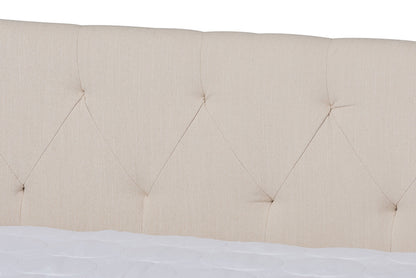 Baxton Studio - Haylie Daybed - CF9046-Beige-Daybed-F/T view 7