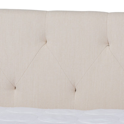 Baxton Studio - Haylie Queen Size Daybed in Beige - CF9046-B-Beige-Daybed-Q view 4