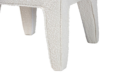 Baxton Studio - Helios Dining Chair Set of 2 - BBT5543-Cream Boucle-DC view 6