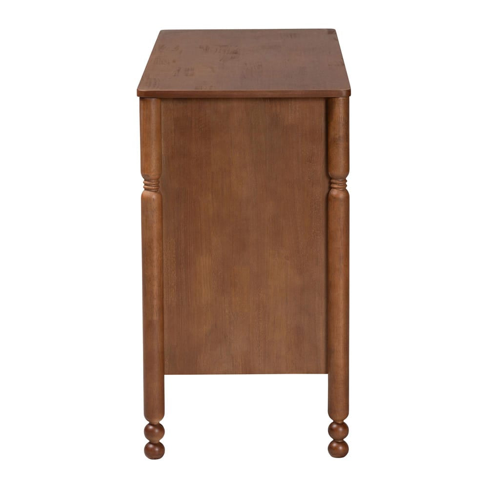 Baxton Studio - Hoffman Dresser in Walnut Brown - MG9022-Walnut-6DW-Dresser view 5