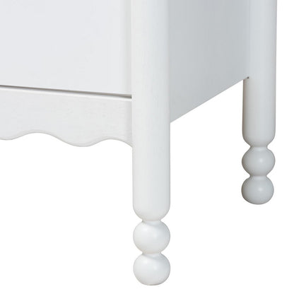 Baxton Studio - Hoffman Dresser in White - MG9022-White-6DW-Dresser view 7
