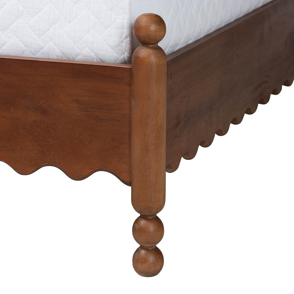 Baxton Studio - Hoffman King Bedroom Set in Walnut Brown - Enitan-4PC Bedroom Set-Walnut-King-2NS view 9