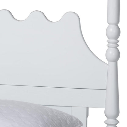 Baxton Studio - Hoffman Queen Bedroom Set in White - Enitan-4PC Bedroom Set-White-Queen-1NS view 9