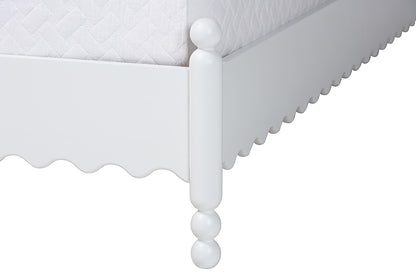 Baxton Studio - Hoffman Queen Bedroom Set in White - Enitan-4PC Bedroom Set-White-Queen-1NS view 10