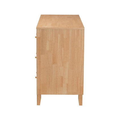 Baxton Studio - Hosea Dresser in Natural - SW8000-61D6D-6DW-Natural-Dresser view 4