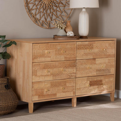 Baxton Studio - Hosea Dresser in Natural - SW8000-61D6D-6DW-Natural-Dresser view 8