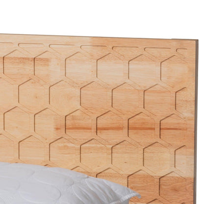 Baxton Studio - Hosea King Bedroom Set in Natural - SW8588-Natural-5PC King Bedroom Set view 9