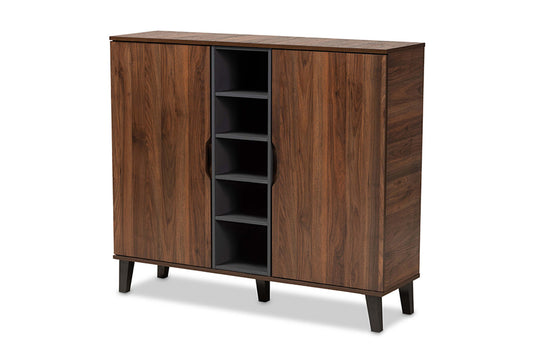 Baxton Studio - Idina Shoe Cabinet - SESC16105-Columbia-Shoe Cabinet view 1