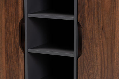 Baxton Studio - Idina Shoe Cabinet - SESC16105-Columbia-Shoe Cabinet view 6
