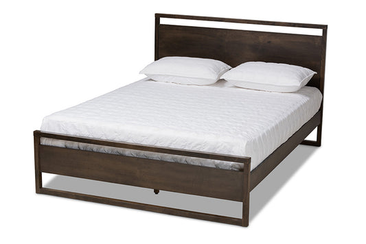 Baxton Studio - Inicio Queen Size Bed - Inicio-Queen view 1