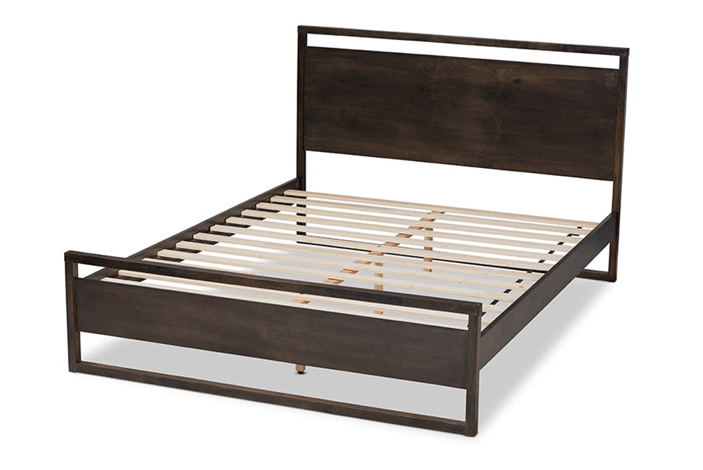 Baxton Studio - Inicio Queen Size Bed - Inicio-Queen view 3