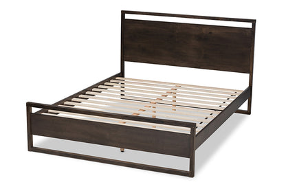 Baxton Studio - Inicio Queen Size Bed - Inicio-Queen view 3