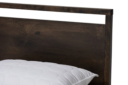 Baxton Studio - Inicio Queen Size Bed - Inicio-Queen view 4