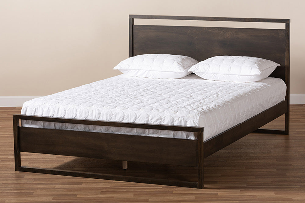 Baxton Studio - Inicio Queen Size Bed - Inicio-Queen view 5