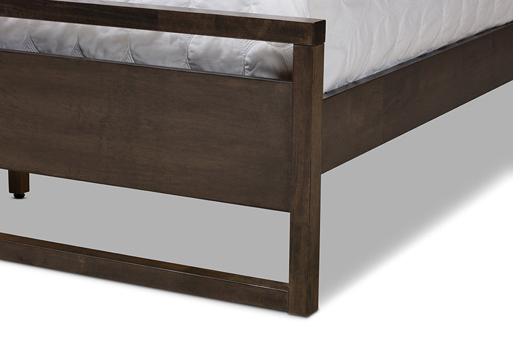 Baxton Studio - Inicio Queen Size Bed - Inicio-Queen view 6