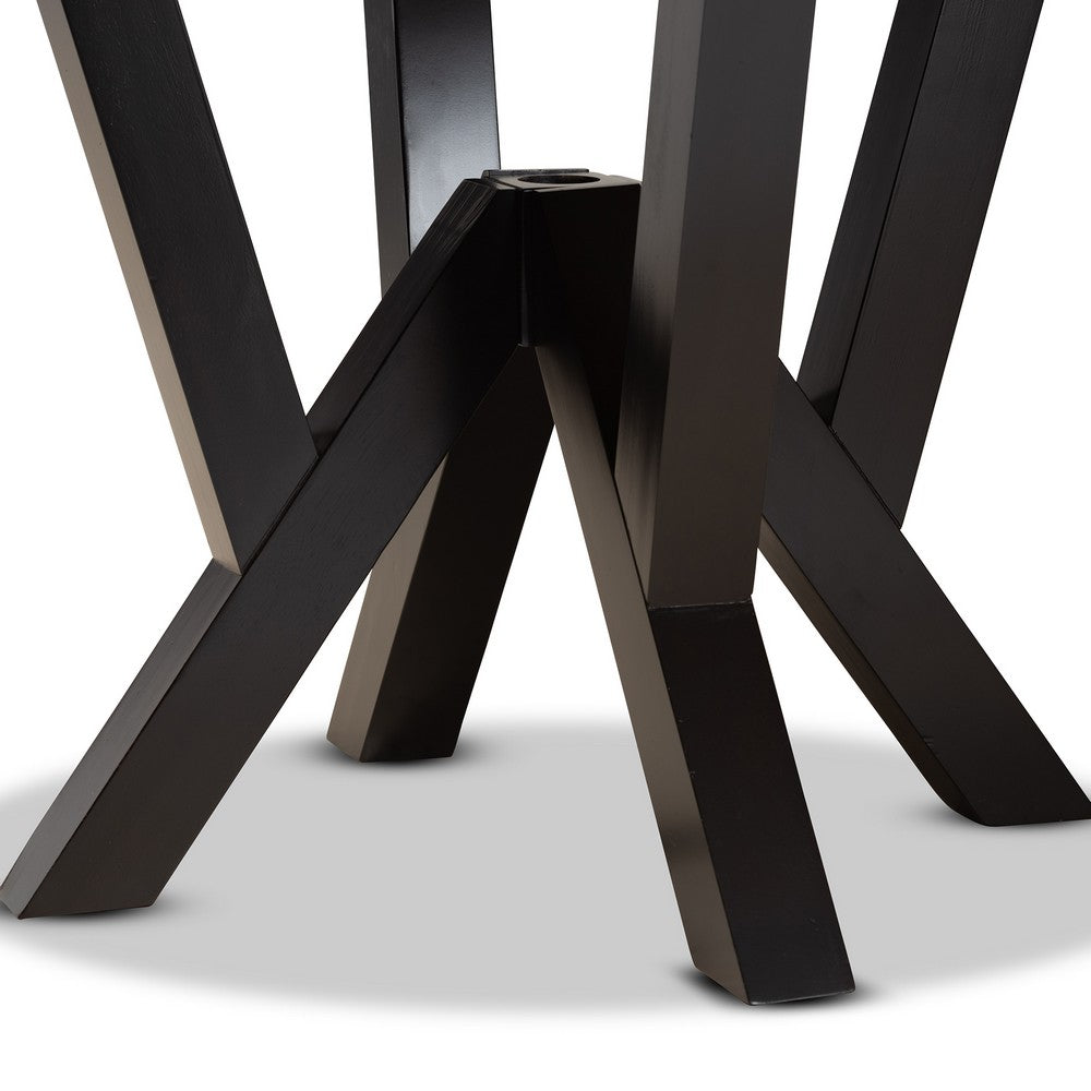 Baxton Studio - Irene Dining Table in Dark Brown - RH7231T-Dark Brown-35-IN-DT view 4