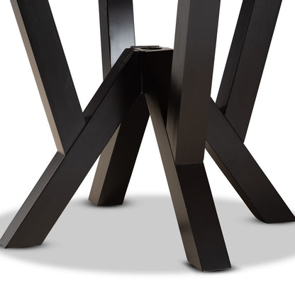 Baxton Studio - Irene Dining Table in Dark Brown - RH7231T-Dark Brown-35-IN-DT view 4
