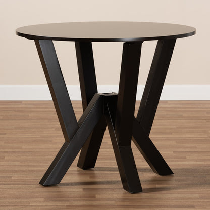 Baxton Studio - Irene Dining Table in Dark Brown - RH7231T-Dark Brown-35-IN-DT view 6