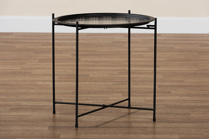 Baxton Studio - Ivana Outdoor Plant Stand - H01-102573 Metal Plant Stand view 6