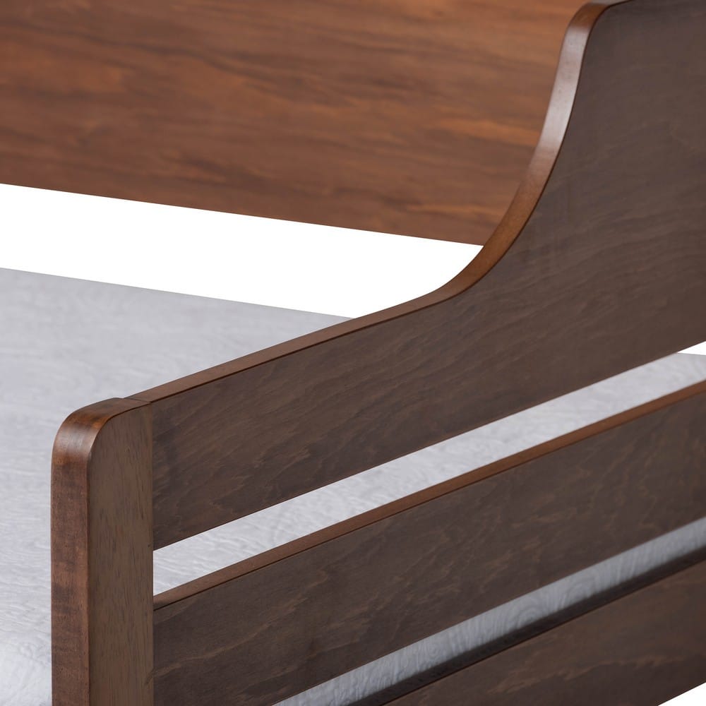 Baxton Studio - Jameson Expandable Daybed in Walnut - MG0033-1-Walnut-Daybed view 9
