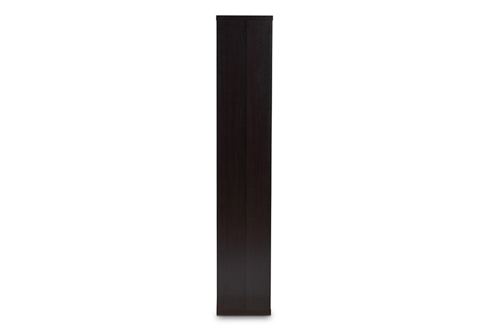 Baxton Studio - Janne Shelving Unit - SHF-BS-4X2-Wenge view 3