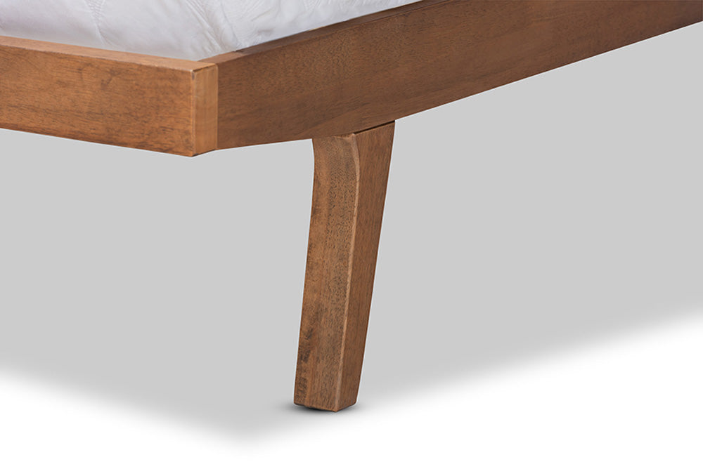 Baxton Studio - Jarlan King Size Bed - MG0078S-Charcoal/Walnut-King view 6