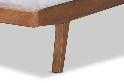 Baxton Studio - Jarlan King Size Bed - MG0078S-Charcoal/Walnut-King view 6