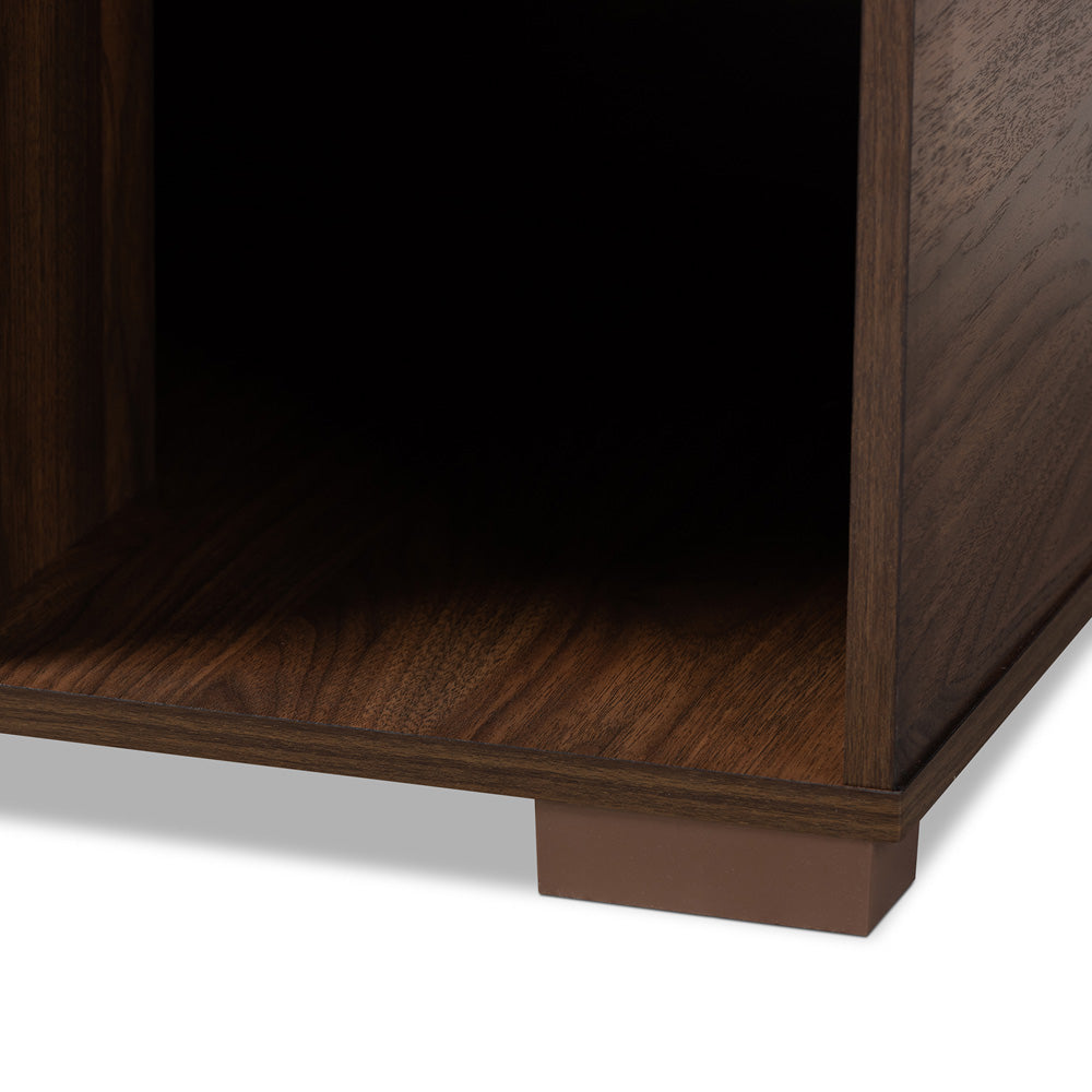 Baxton Studio - Jasper Cat House in Walnut - SECHC150040WI-Columbia-Cat House view 5
