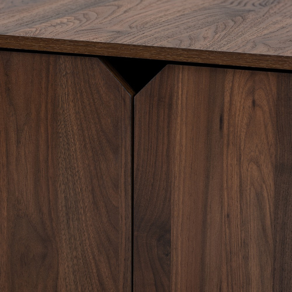 Baxton Studio - Jasper Cat House in Walnut - SECHC150040WI-Columbia-Cat House view 6